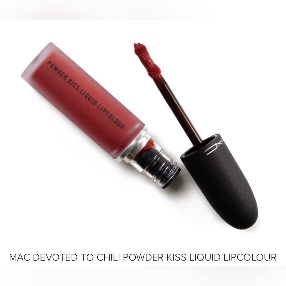 🆕 MAC Devoted to Chili Powder Kiss Liquid Lipcolour Brand New!